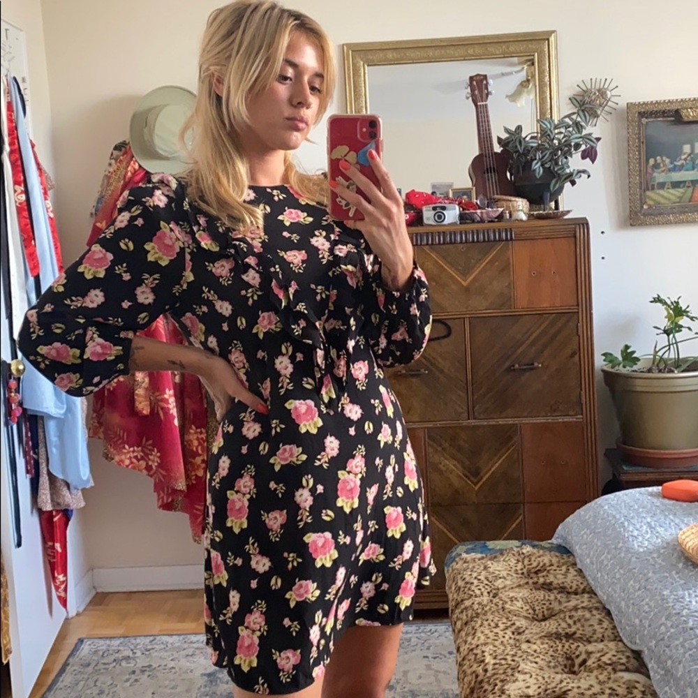 ZARA Floral Dress